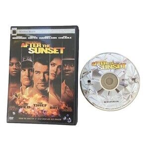 After the Sunset DVD  Pierce Brosnan Salma Hayek Tall Case with Insert